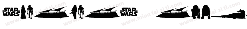 STARWARS Regular字体转换